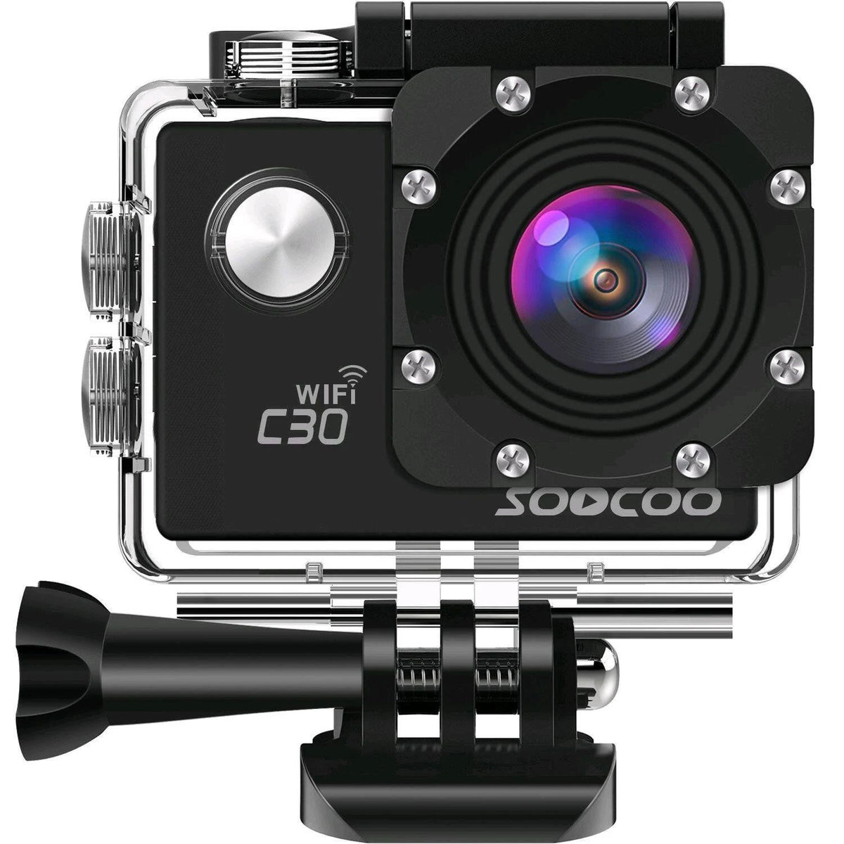 4K Waterproof Action Camera with 2 Batteries Z22713