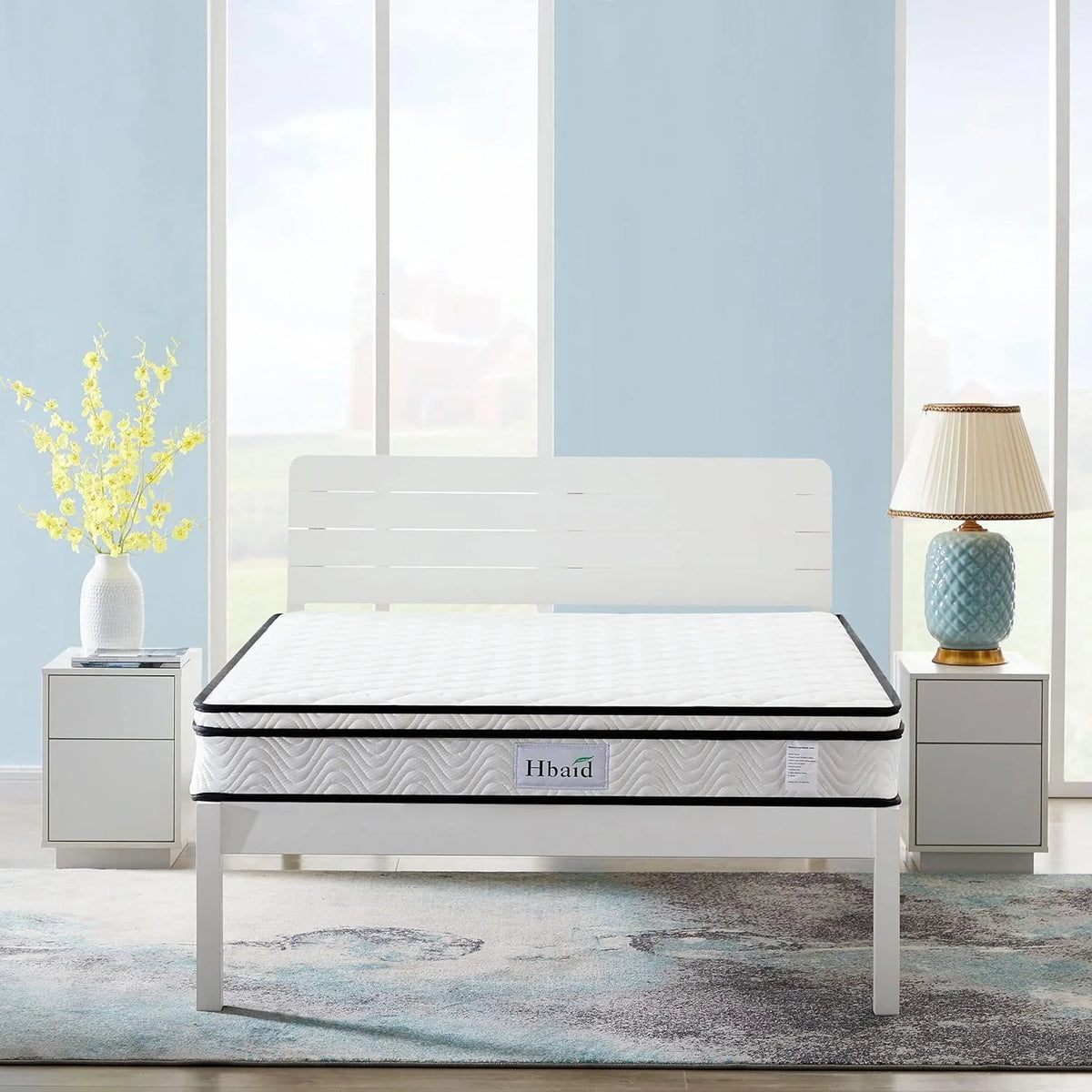 Queen 10 Inch Hybrid Mattress with Pocket Coils X26360