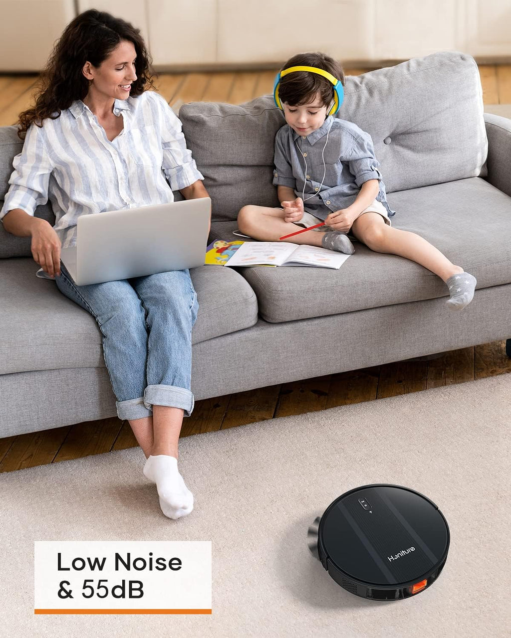 Robot Vacuum Cleaner with 2200Pa Suction N4476