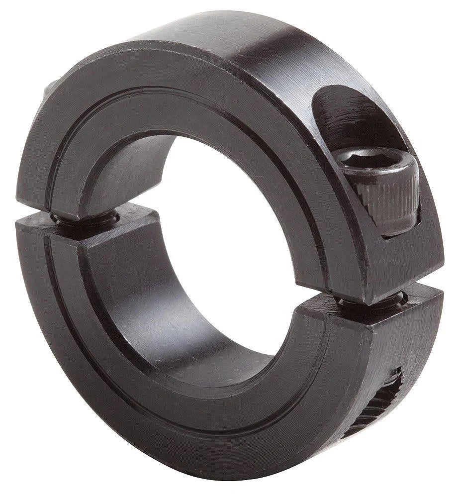 2Pc Clamp Shaft Collar, 4-7/16 In, Steel X30944