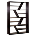 Espresso Wood Open Shelf Bookcase I7362