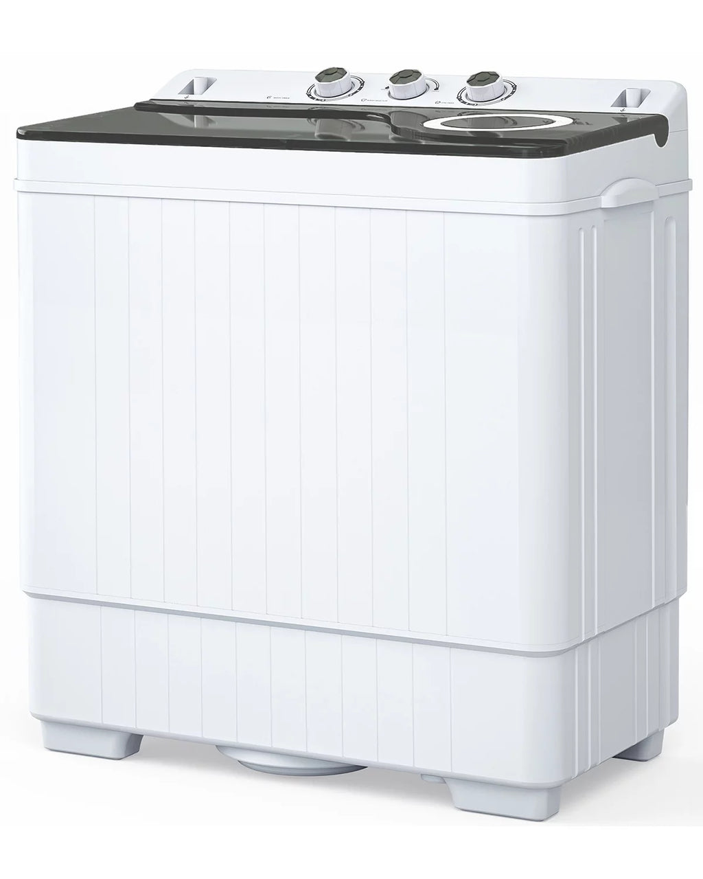 Portable 26lbs Twin Tub Compact Semi-automatic Washing Machine B709