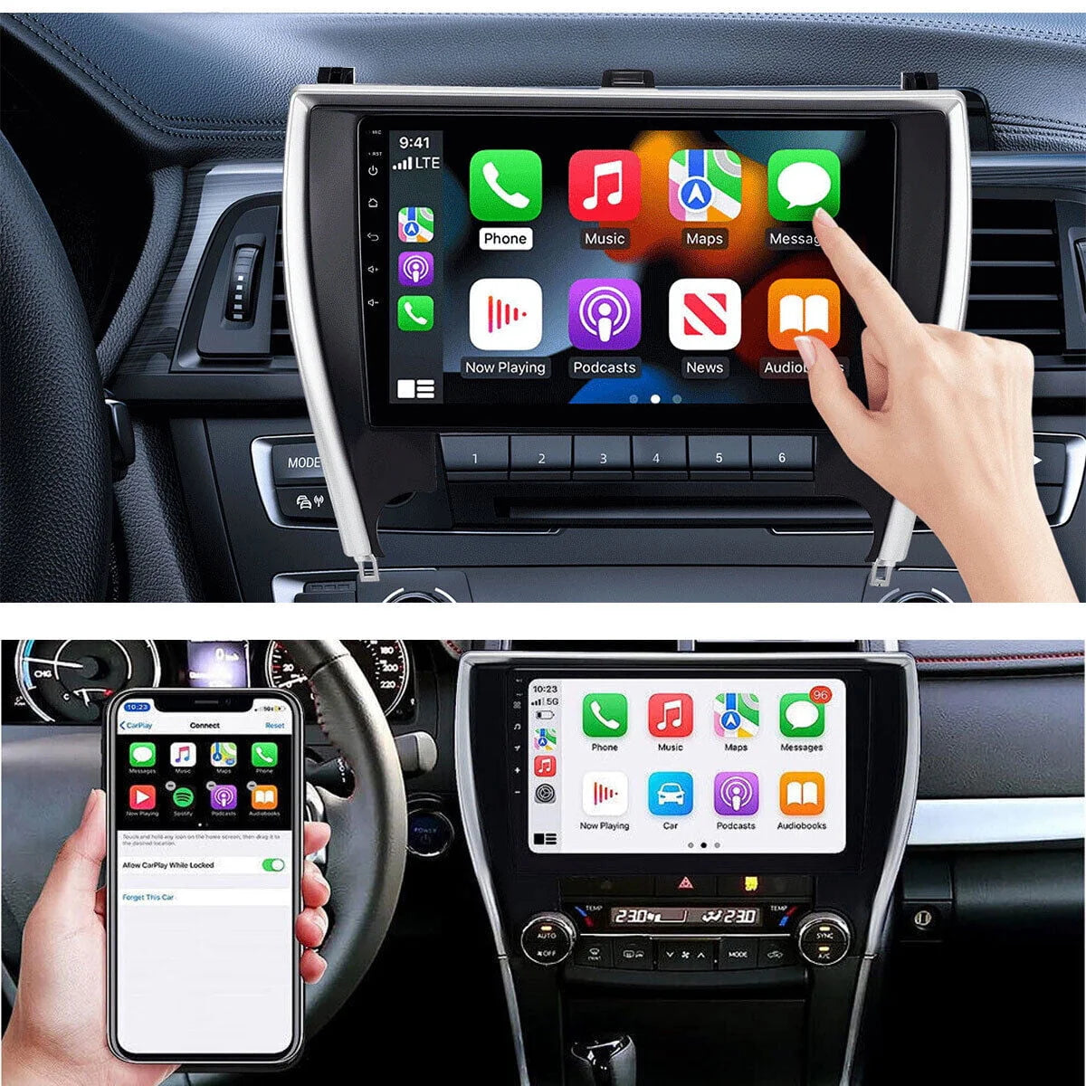 10.1in Carplay Android 12 Car Stereo Radio T78810