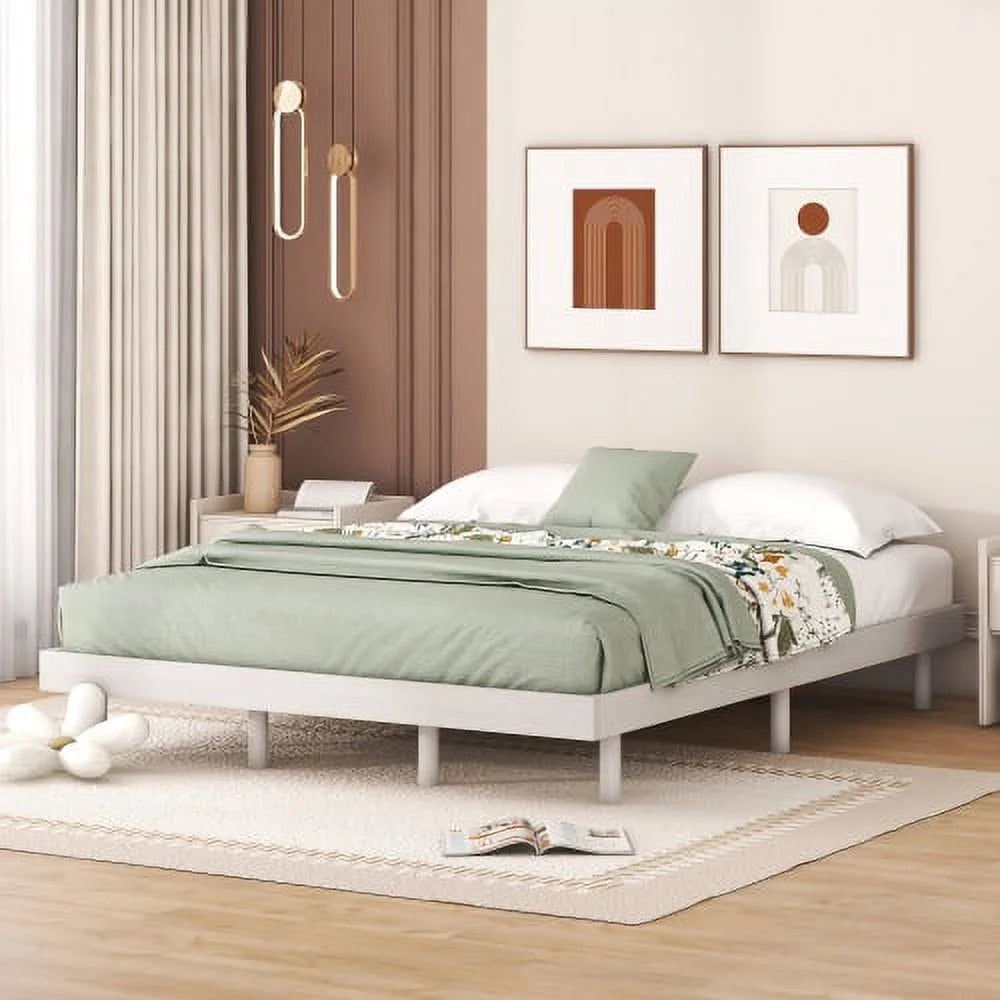 Queen Floating Platform Bed Frame R481