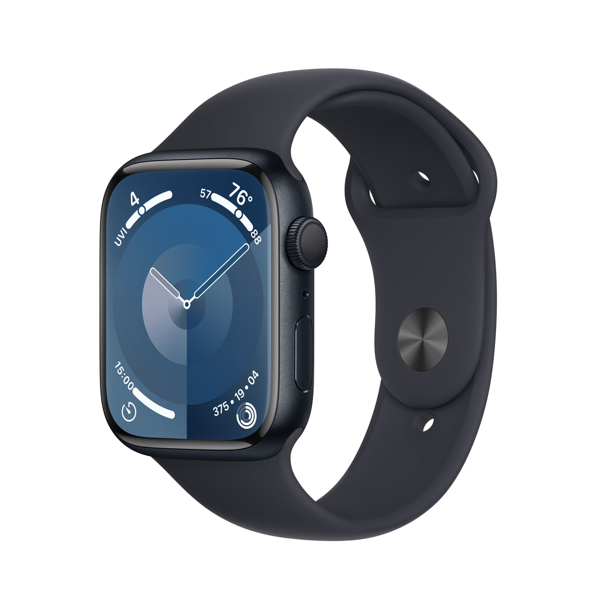 Midnight Aluminum Case 45mm Sport Band Fitness Tracker U453