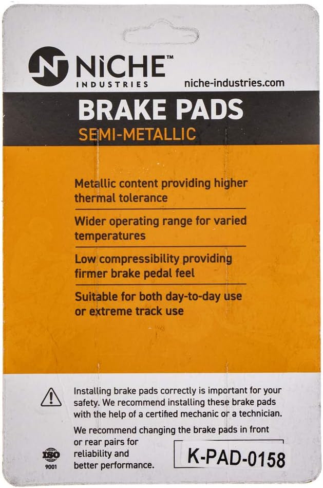 Semi-Metallic Brake Pad Set Pack of 2 T883483