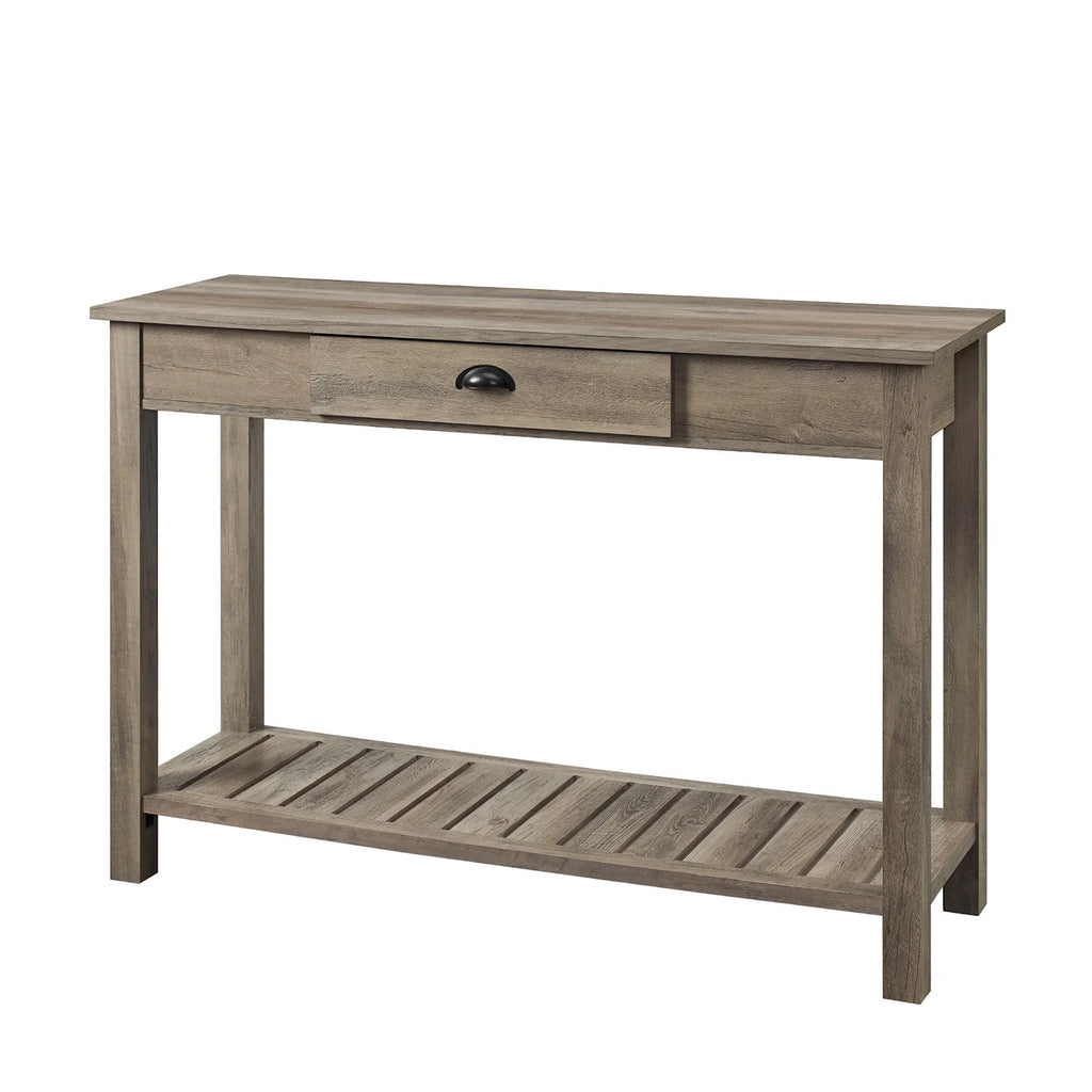Grey Wash Console Table V4249