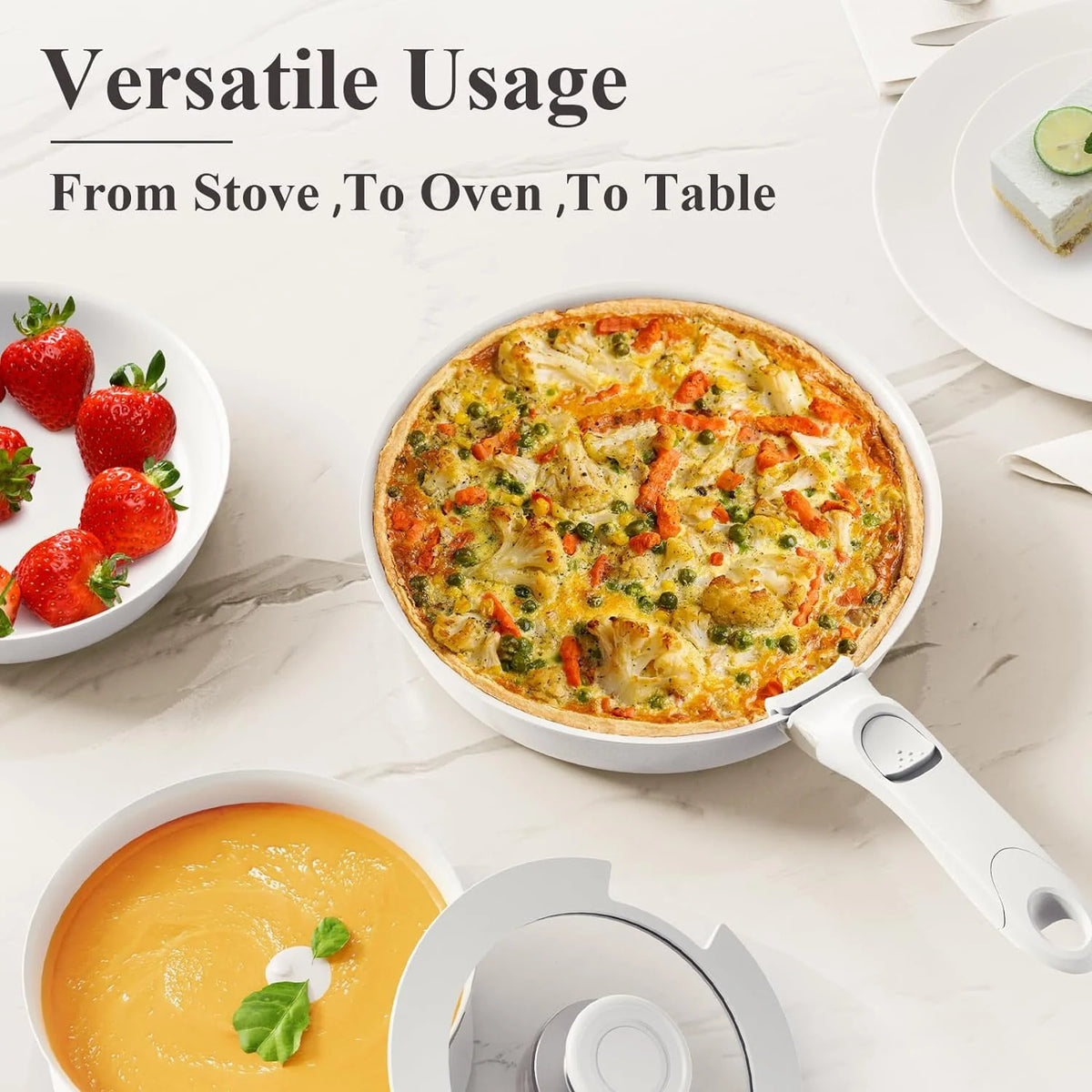 10 Pcs Nonstick Ceramic Cookware Set A53470