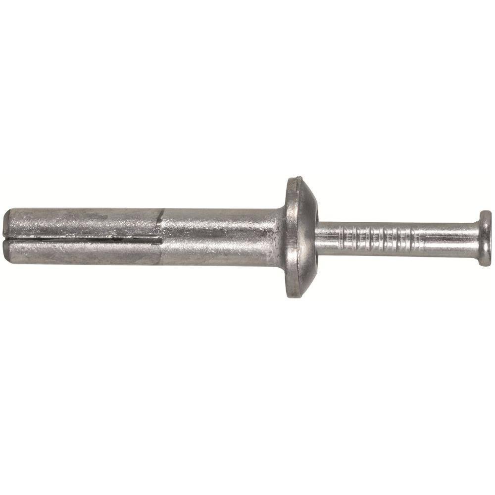 1/4 in. x 1-1/2 in. Metal Drive Anchors 100-Pack B90241
