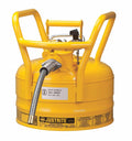 Yellow 2.5 Gallon Steel Safety Can N20462