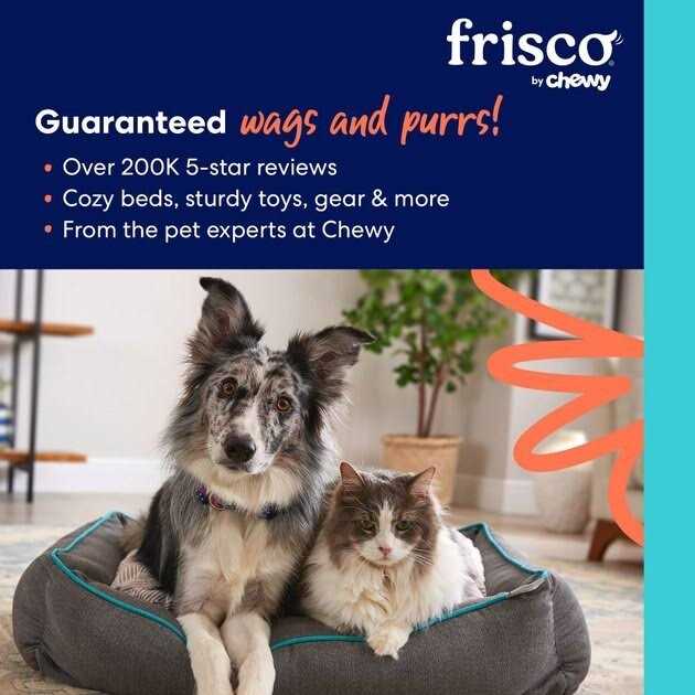 Plush Orthopedic Bolster Cat Dog Bed with Removable Cover O926479