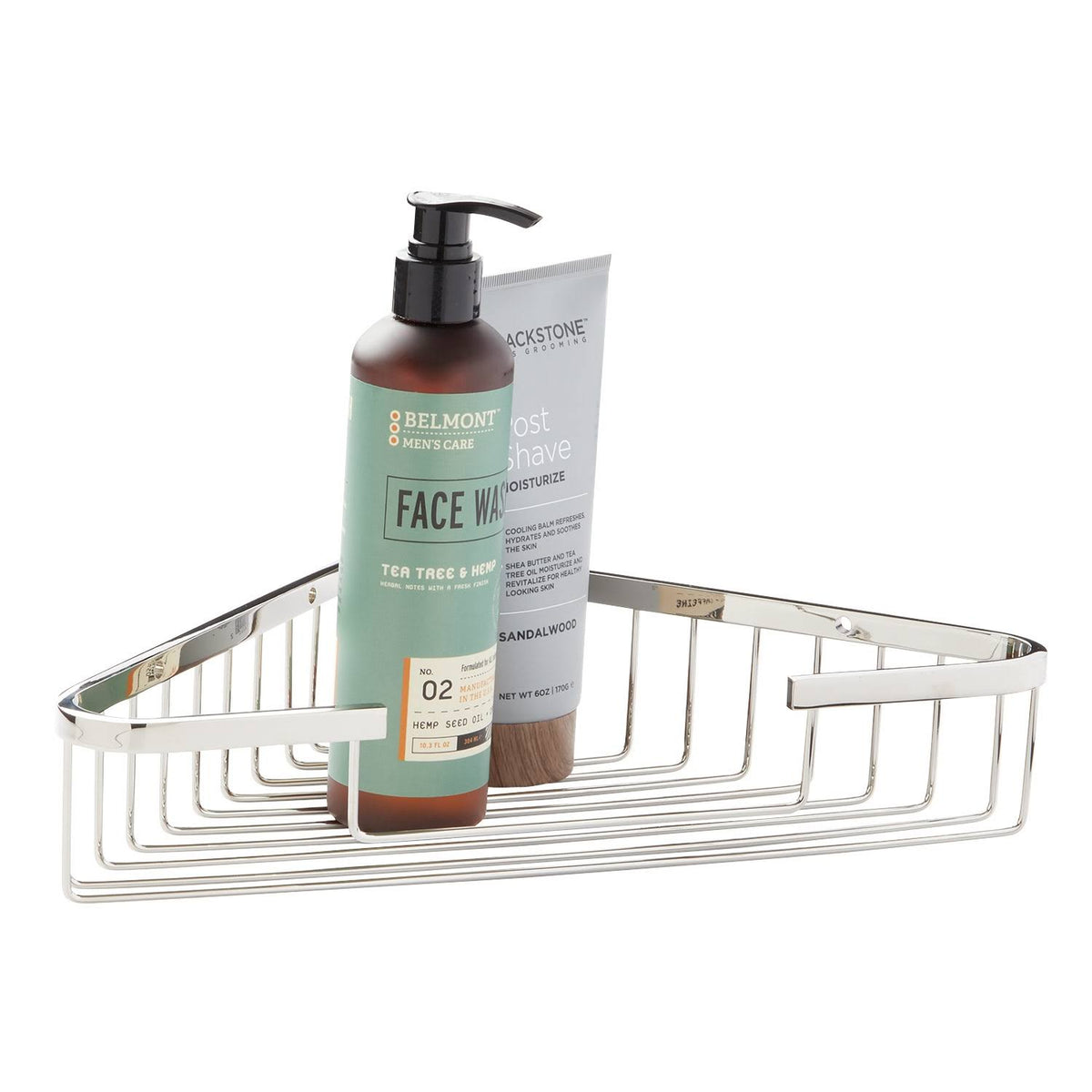 Polished Nickel Shower Caddy Q6022