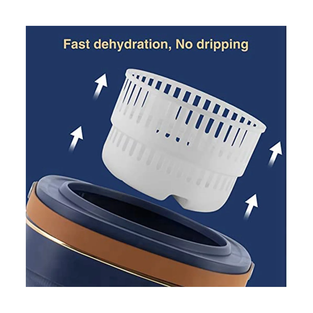 8.5L Foldable Mini Washing Machine with Drainer Basket G374