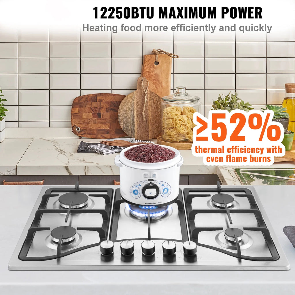 30 inch 5 Burners Gas Cooktop Y22731