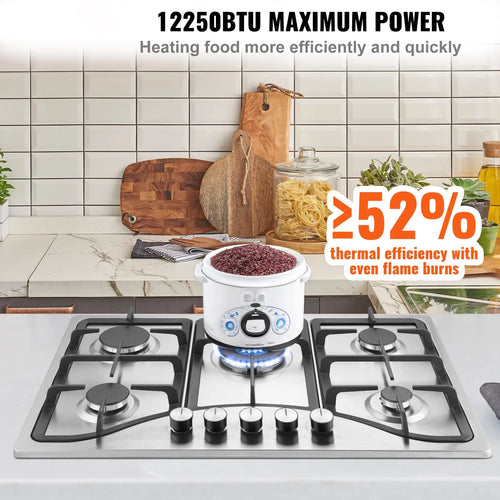 30 inch 5 Burners Gas Cooktop Y22731