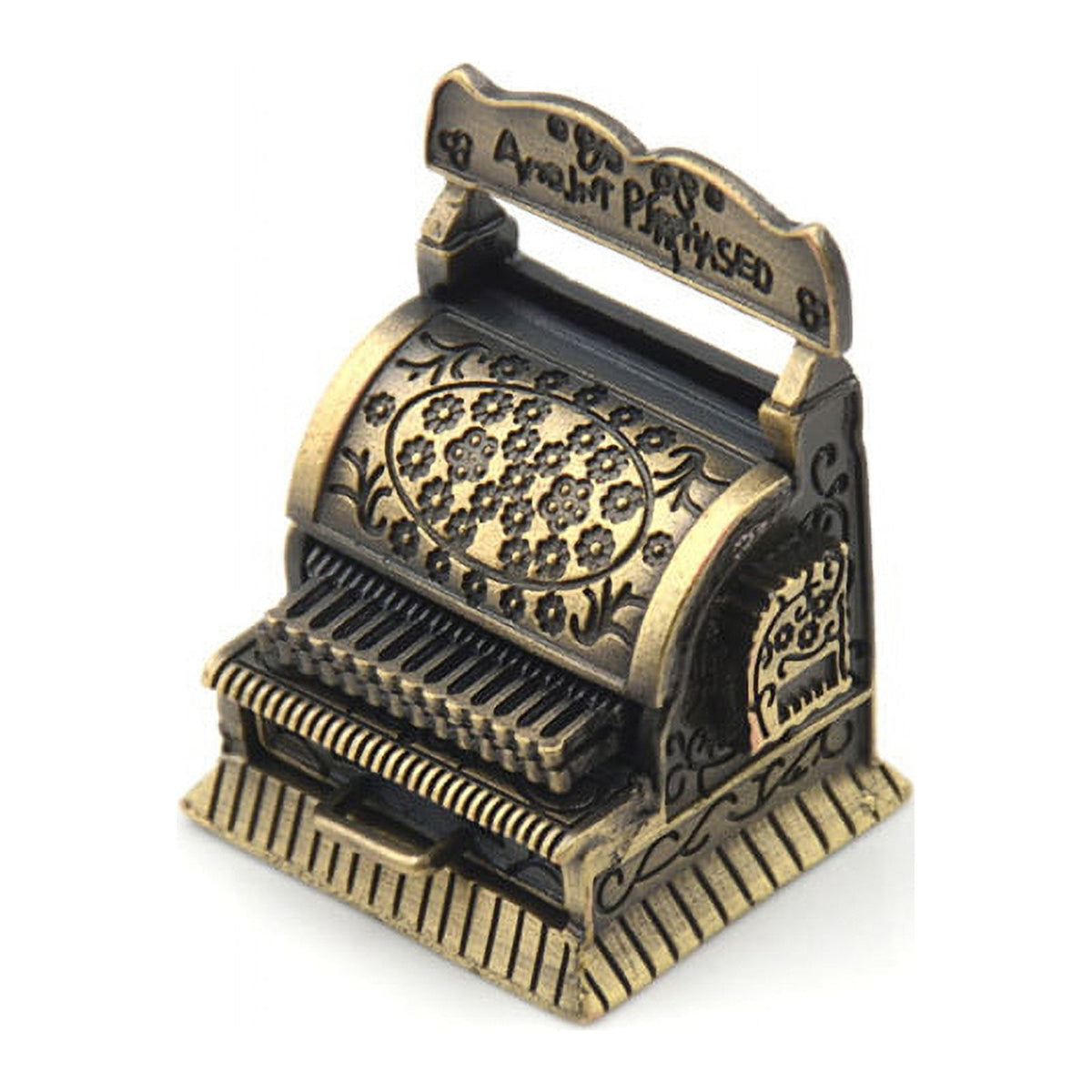 Vintage Metal Cash Register Dollhouse Miniature Furniture E210