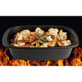 Black Casserole Dish P35049