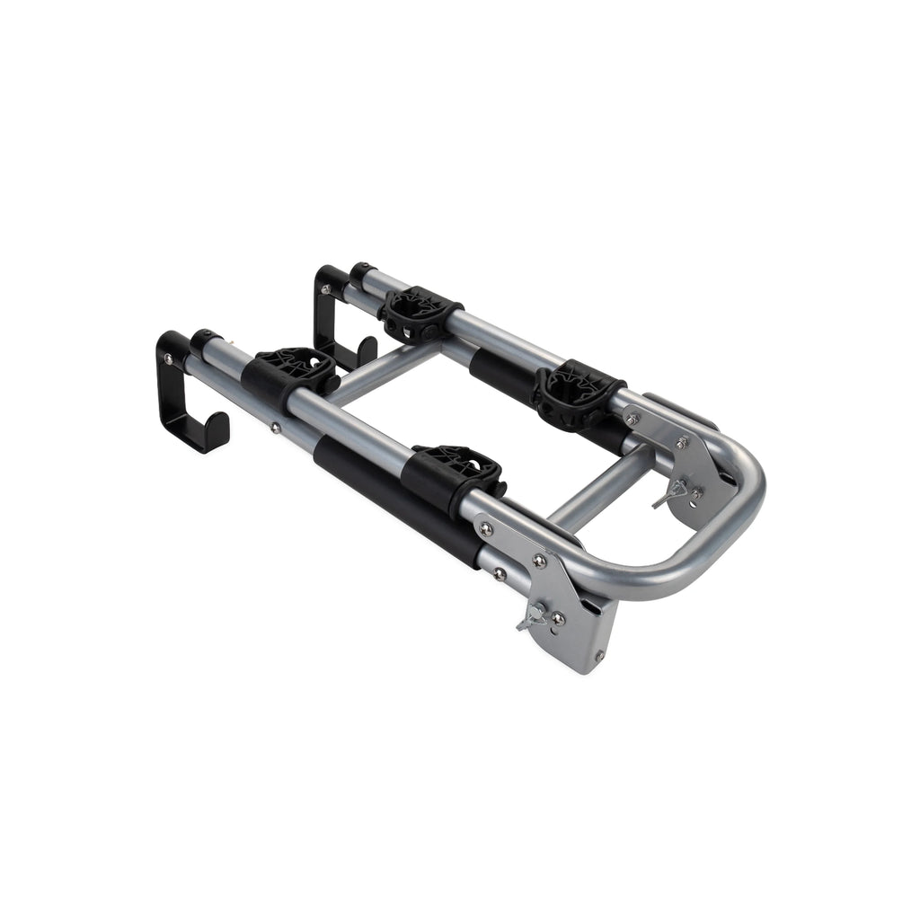 Camper/RV Ladder Mount Bike Rack, Holds 2 Bikes, Black & Silver G453242