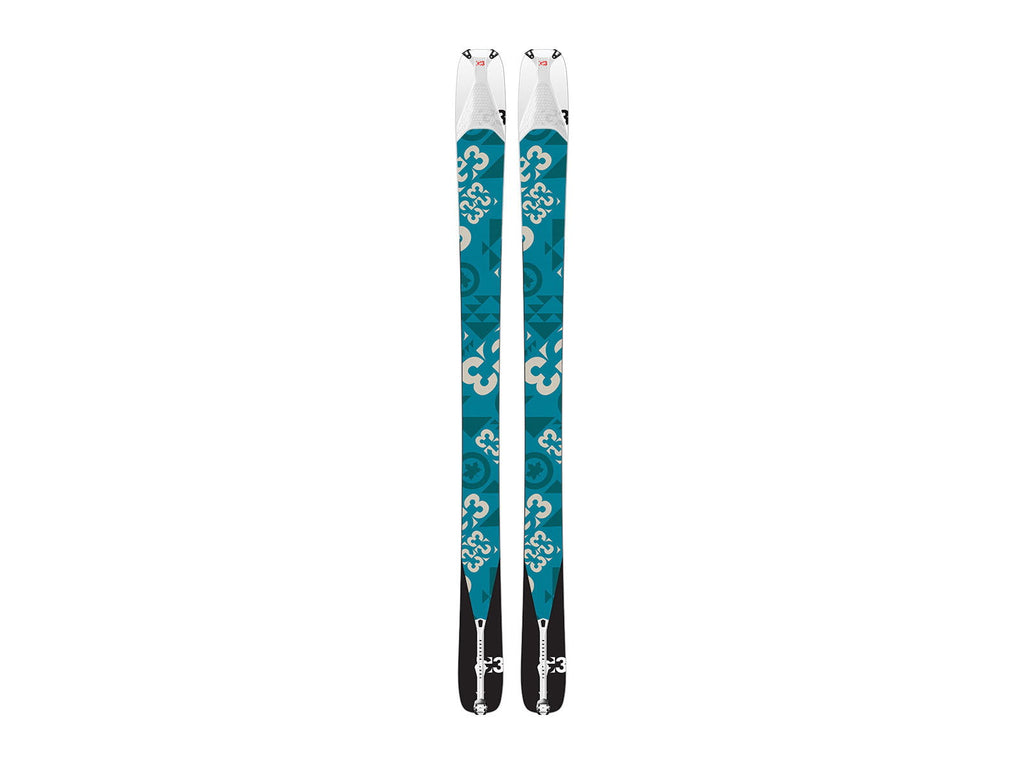 145mm Teal Climbing Skins V135