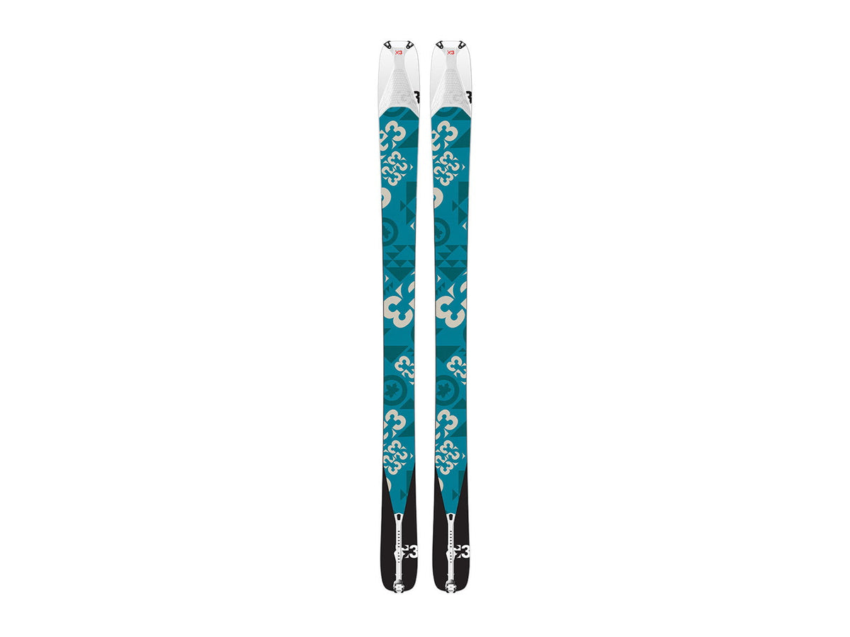 145mm Teal Climbing Skins V135