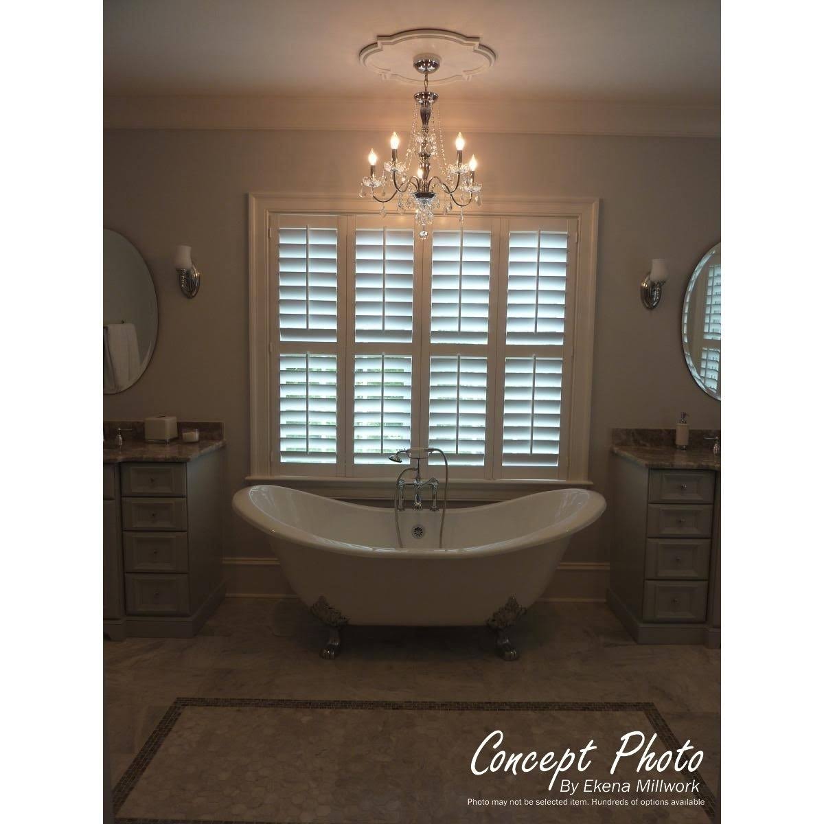 24x22OD x 4x22ID x 1 1/2x22P Ceiling Medallion, Hand-Painted Rubbed Bronze A458112