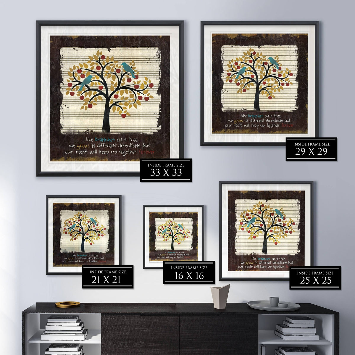 Framed Giclee Print 32x32 E615441