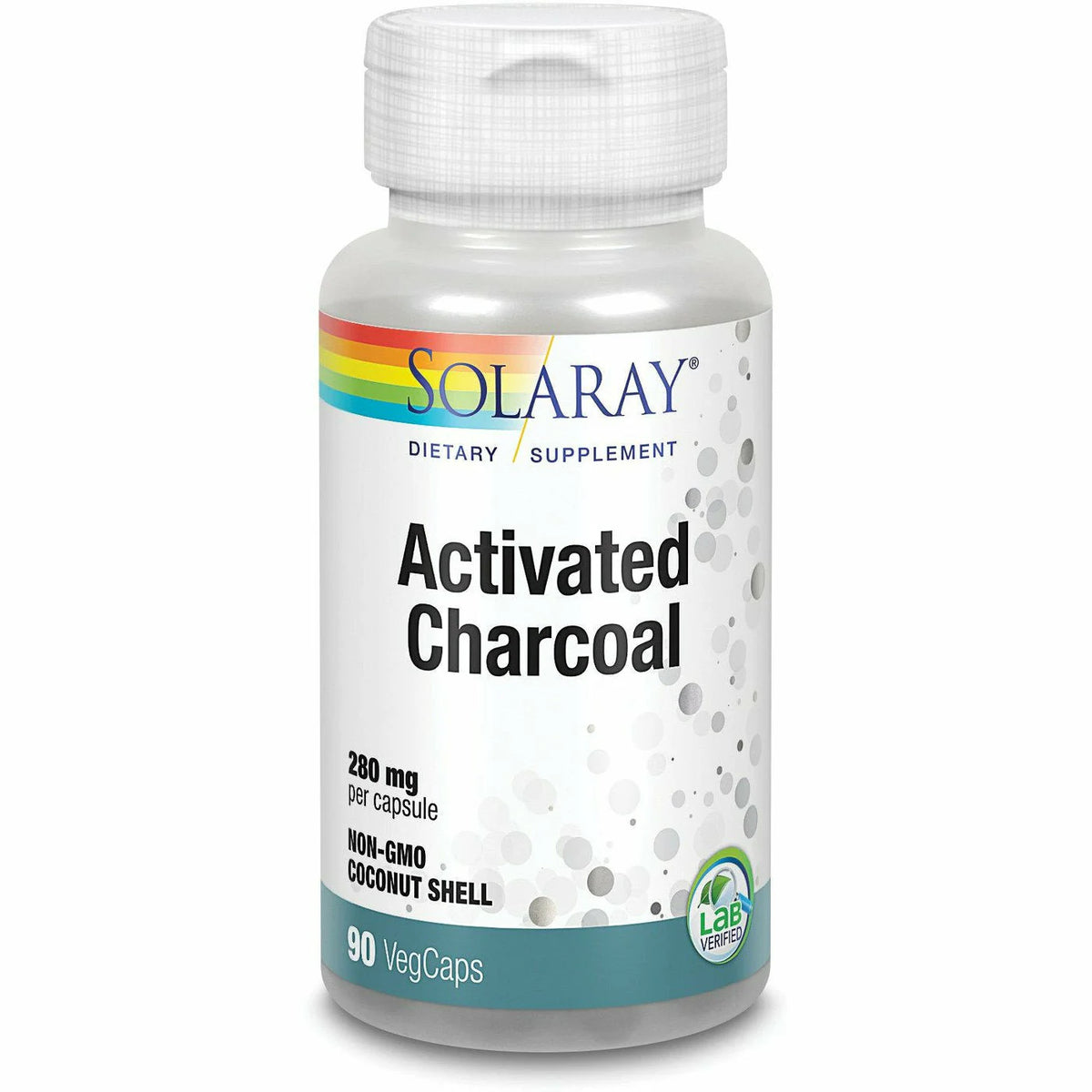 Activated Charcoal 280 mg 90 vegcaps F5711