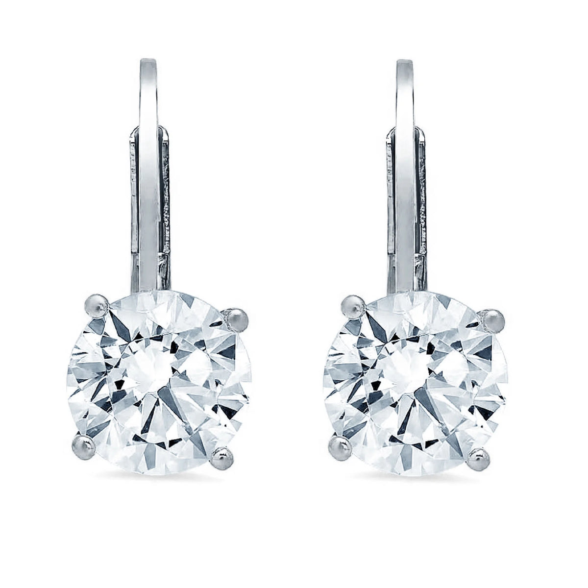 18K White Gold Earrings M84046