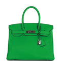 Pre-owned Bambou Clemence 30 Handbag H78420