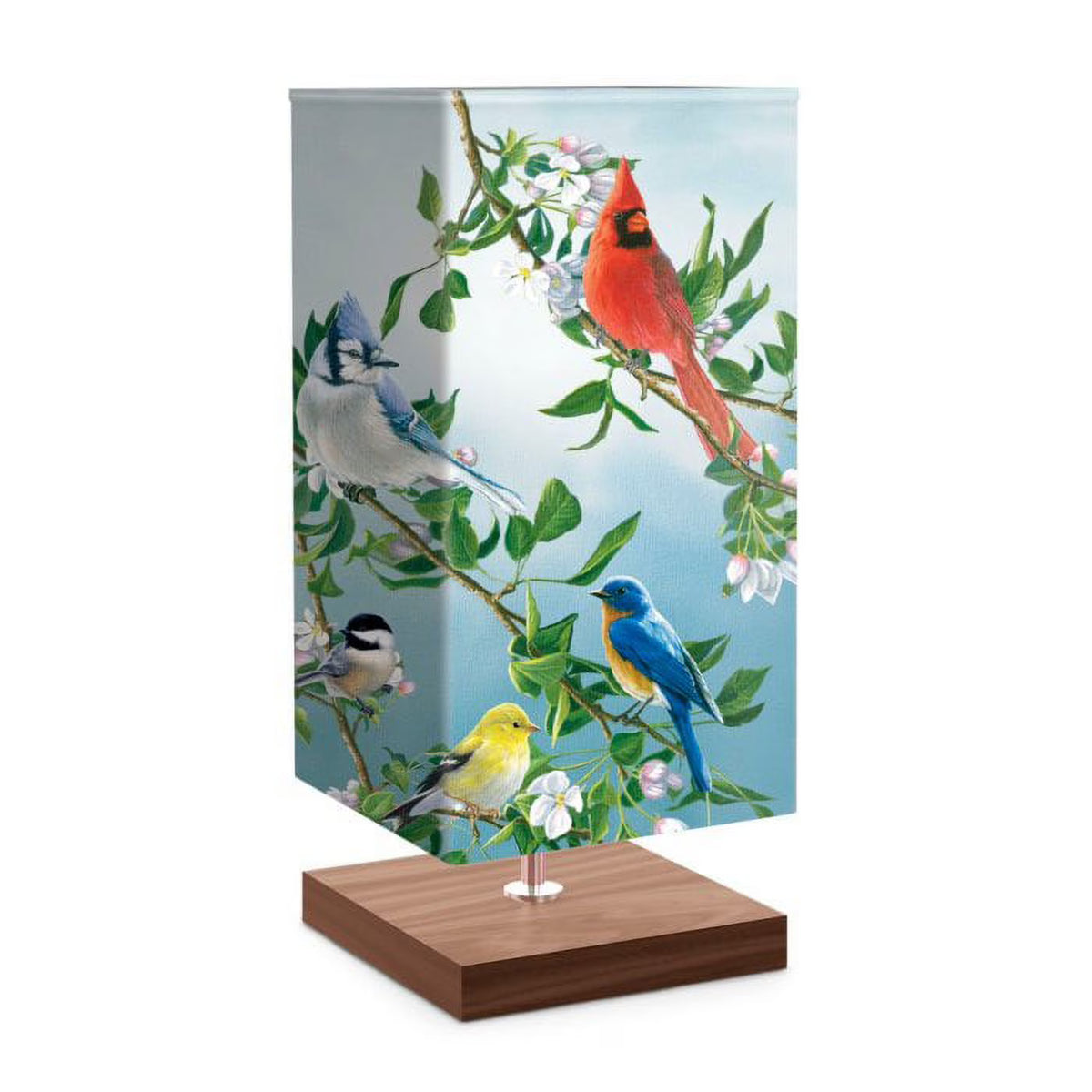 Treetop Friends Songbird Art Table Lamp 14.5-inches D74289