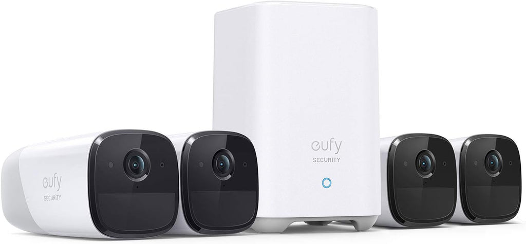 Wireless Home Security Camera System, 4-Cam Kit, 2K Resolution, 365-Day Battery Life Z914749