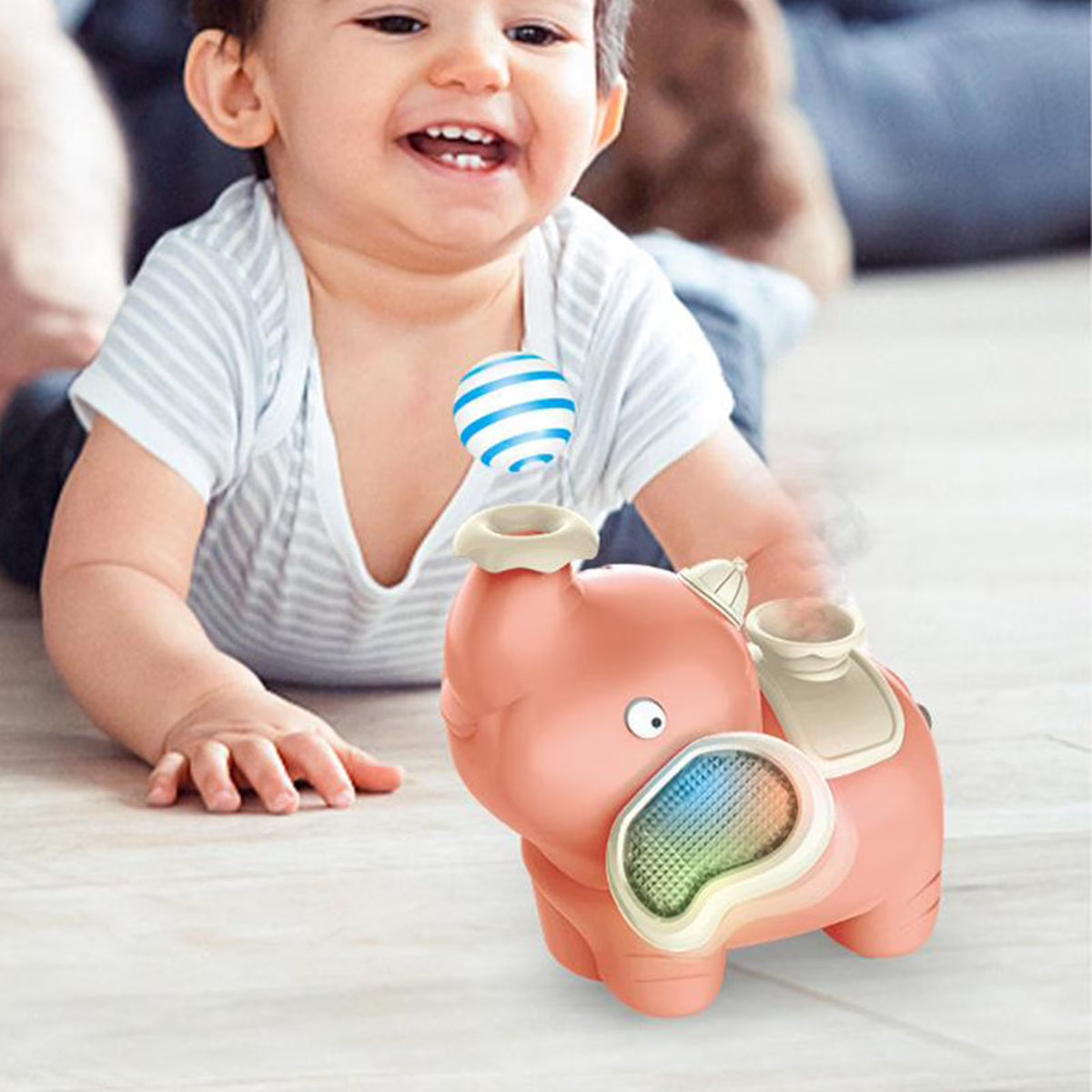 Kids Electric Blowing Ball Toys F4872